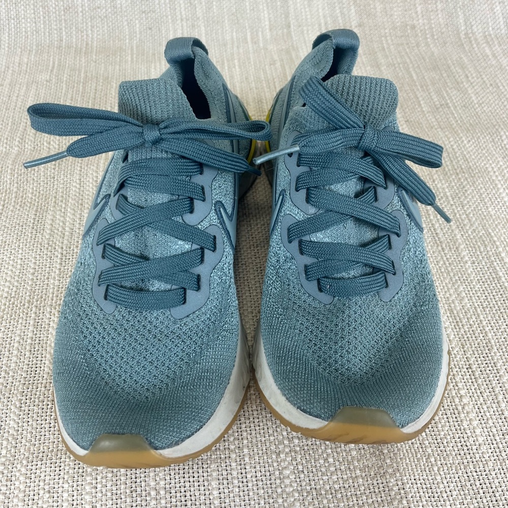 Nike Epic React Flyknit 2 (GS) Big Kids' Running Shoes Aviator Grey - US 4.5Y